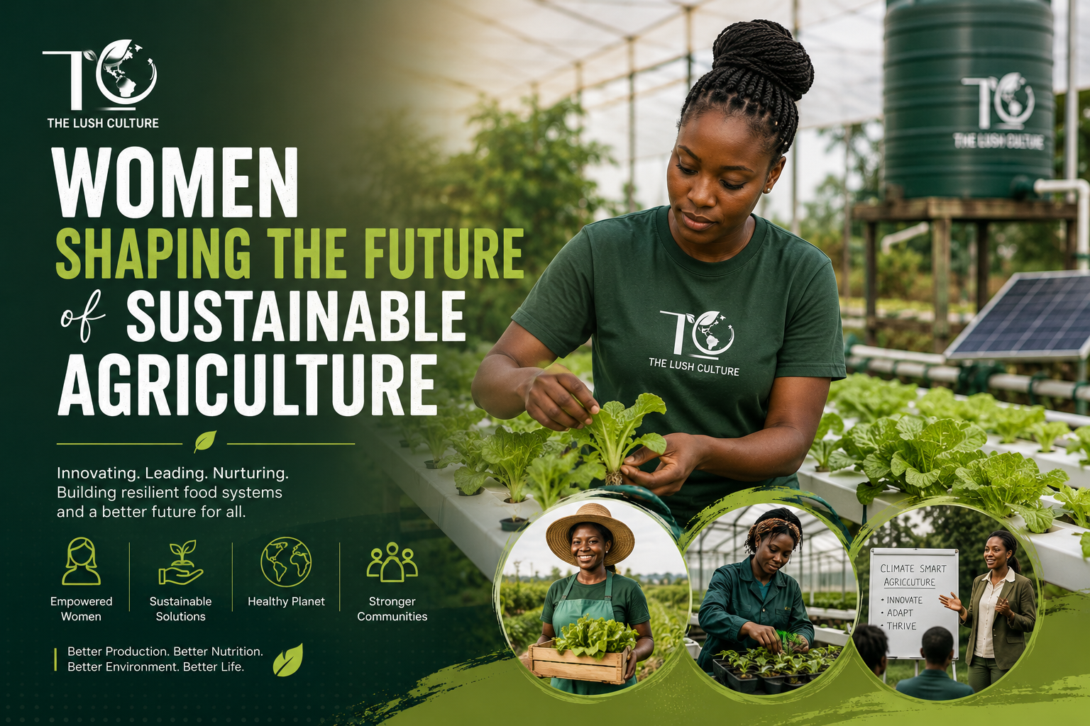 Women Shaping the Future of Sustainable Agriculture